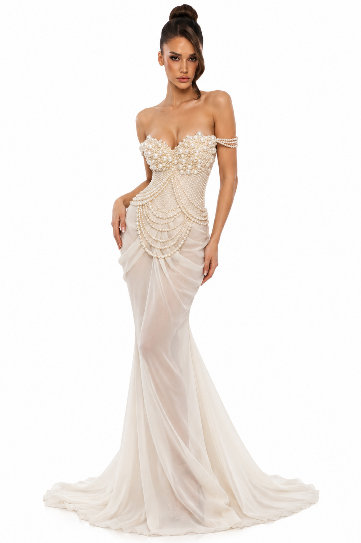 MOTHER OF PEARL DRESS